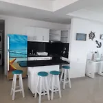 2P1-Al4 Apartamento De 2 Alcobas Frente Al Mar Con Aire Acondicionado Y Wifi