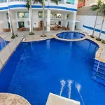 2P1-Al4 Apartamento De 2 Alcobas Frente Al Mar Con Aire Acondicionado Y Wifi