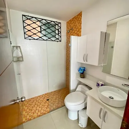 2p1-al4 Apartamento De 2 Alcobas Frente Al Mar Con Aire Acondicionado Y Wifi *
