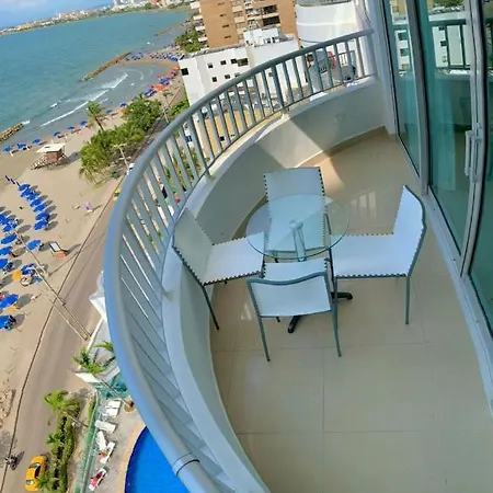2p1-al4 Apartamento De 2 Alcobas Frente Al Mar Con Aire Acondicionado Y Wifi Apartamento