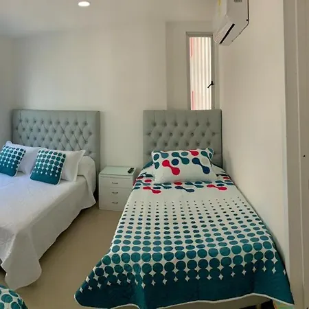 2p1-al4 Apartamento De 2 Alcobas Frente Al Mar Con Aire Acondicionado Y Wifi Apartamento *